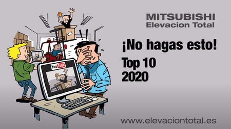 ¡No lo hagas! Top 10 de vídeos de accidentes de carretillas de Mitsubishi Elevación Total 2020